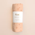 Wild Ruscus Muslin Wrap Swaddle