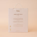 Forest Friends Midnight / Cornflower Organic Muslin Wrap Set