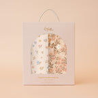 Meadow / Sweet Pea Organic Muslin Wrap Set - PRE-ORDER (MARCH)