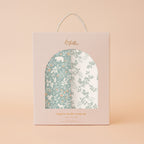 Forest Friends Sage / Cypress Organic Muslin Wrap Set