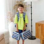 Navy Diamonds Large Lunch Bag - PRE-ORDER (JUNE)