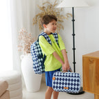 Navy Diamonds Large Lunch Bag - PRE-ORDER (JUNE)