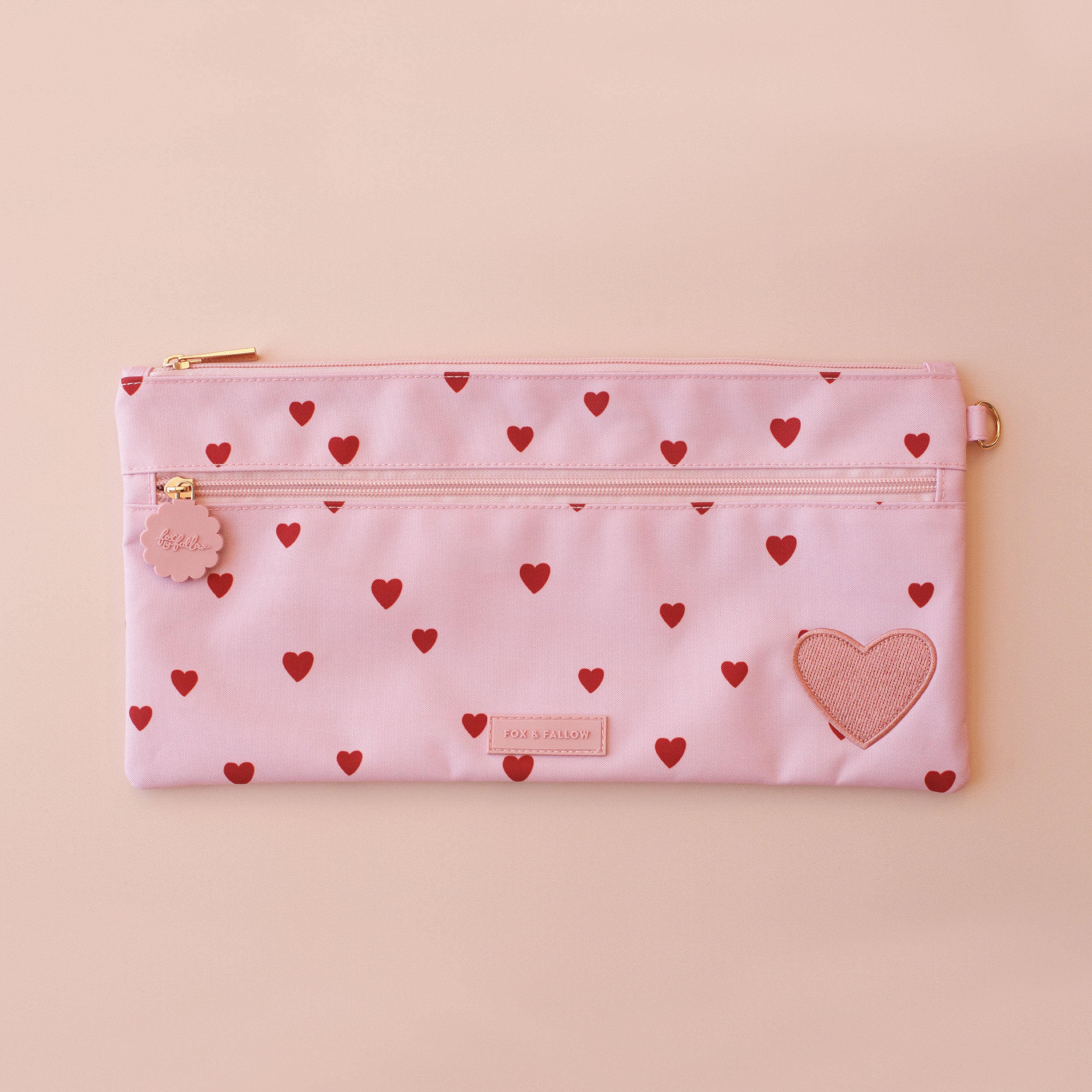 Little Hearts Large Pencil Case - PRE-ORDER (APRIL)