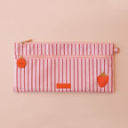 Strawberry Stripe Large Pencil Case - PRE-ORDER (APRIL)