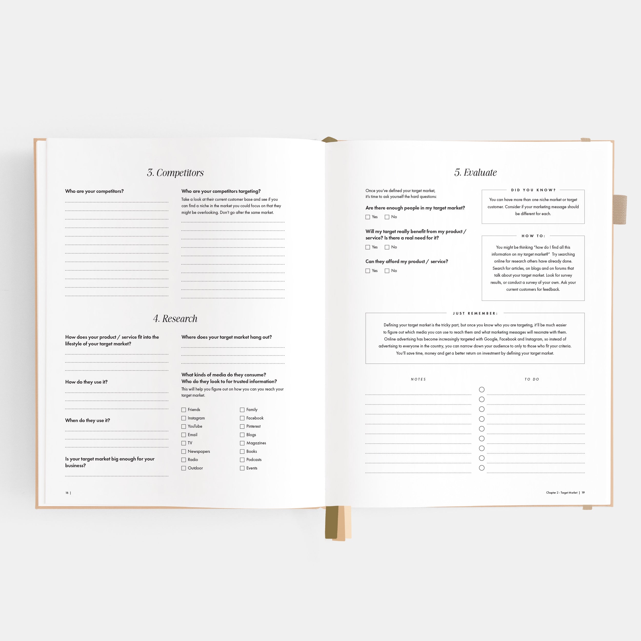 Side Hustle Planner Luxe Edition 4.0 - Latte