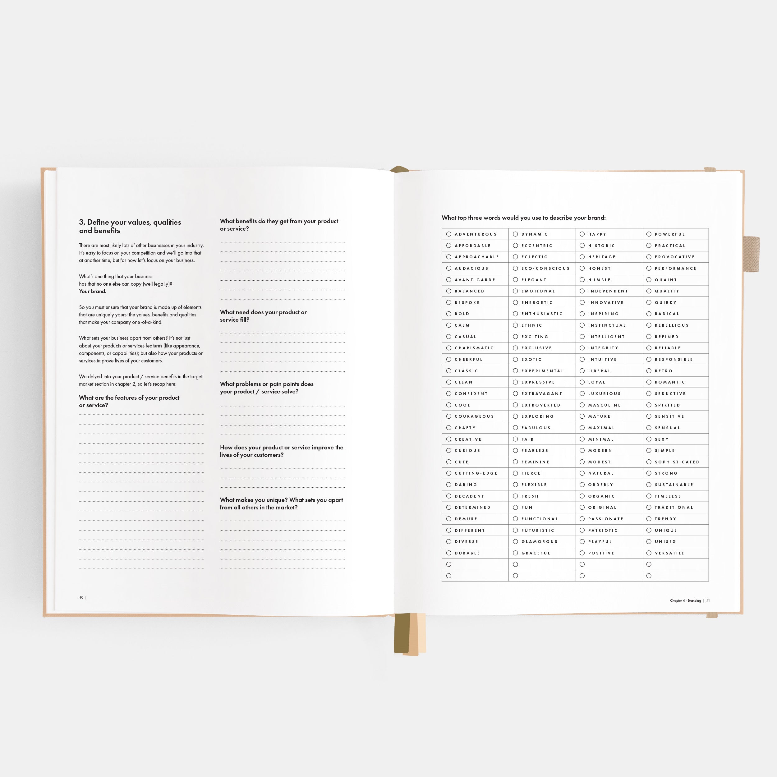 Side Hustle Planner Luxe Edition 4.0 - Latte