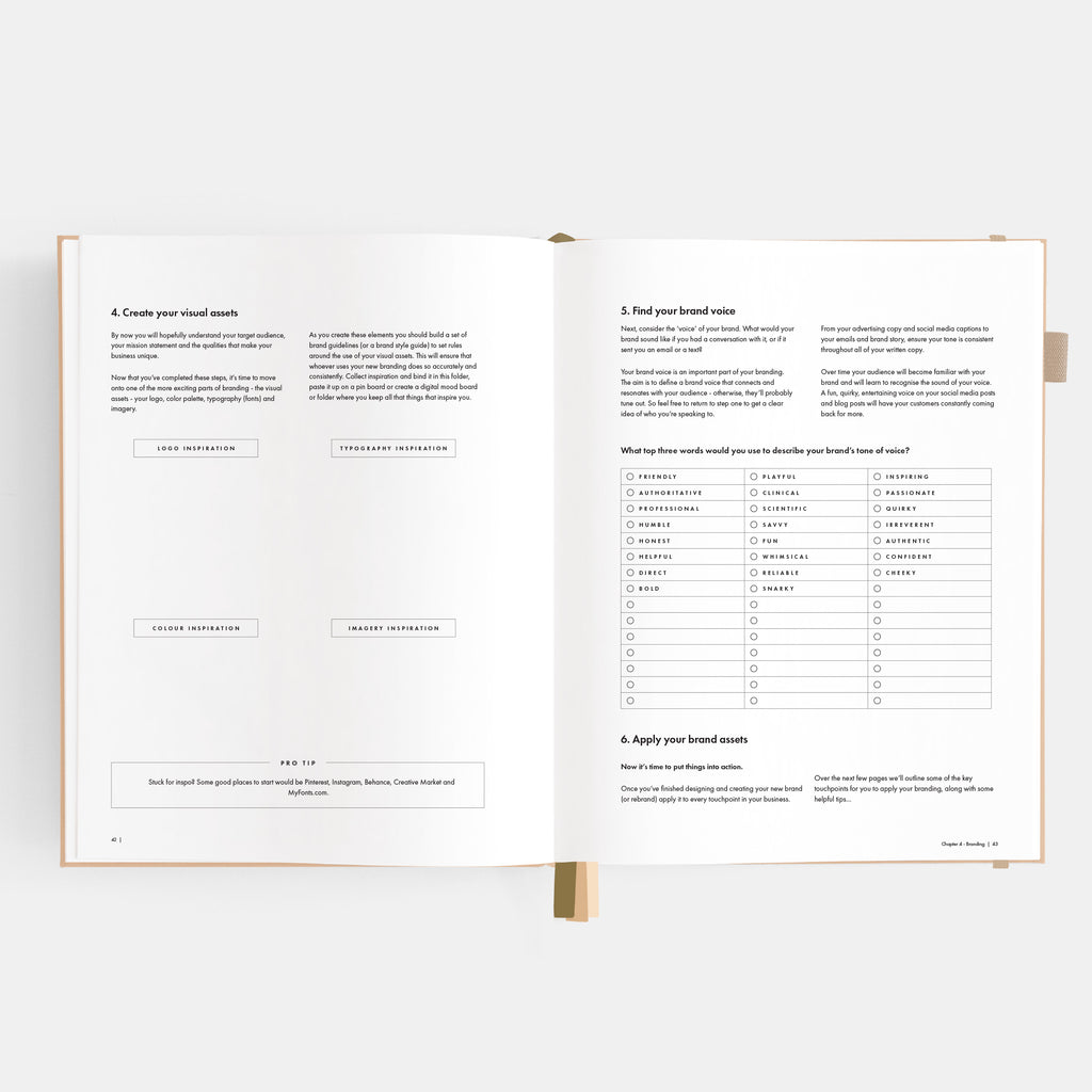 Side Hustle Planner Luxe Edition 4.0 - Latte