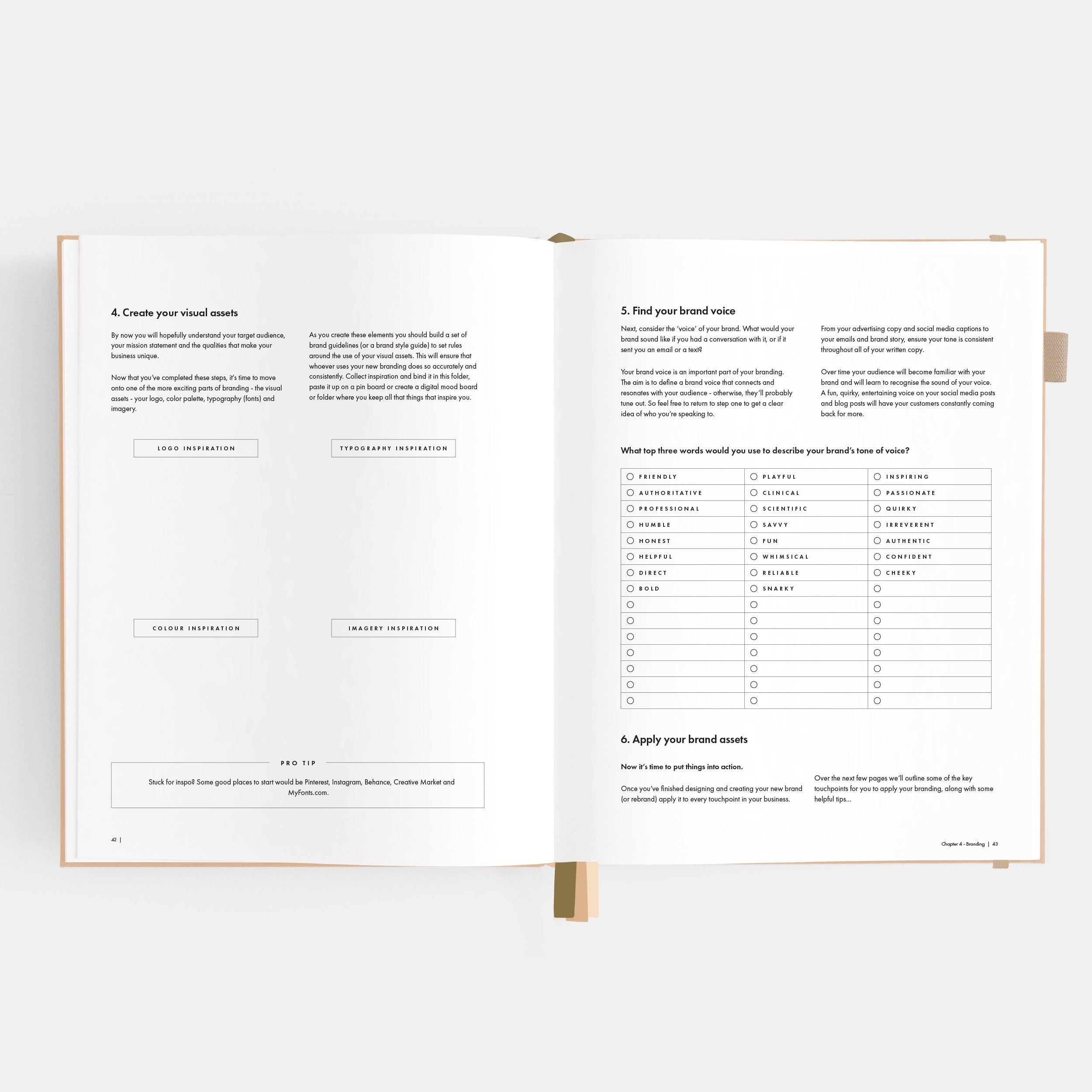 Side Hustle Planner Luxe Edition 4.0 - Latte