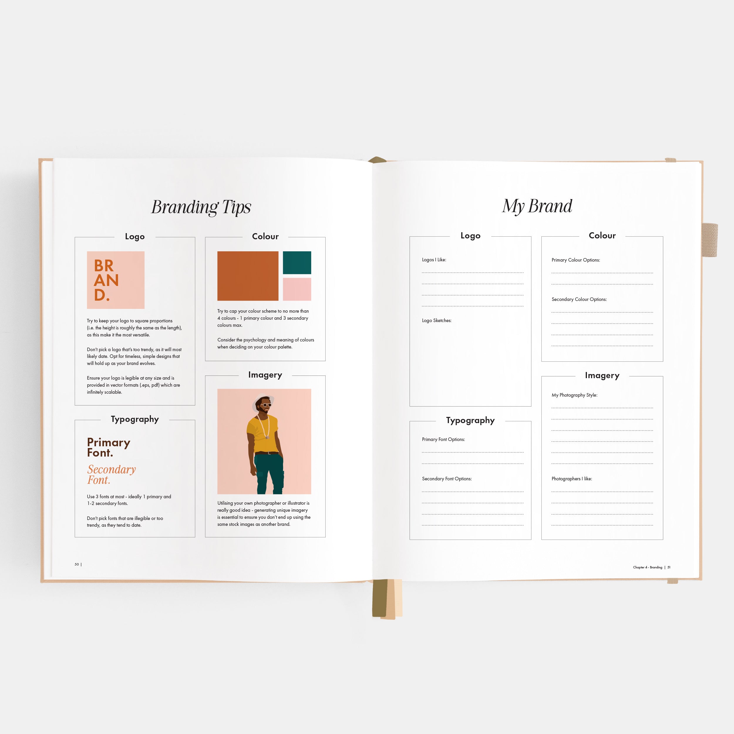 Side Hustle Planner Luxe Edition 4.0 - Latte
