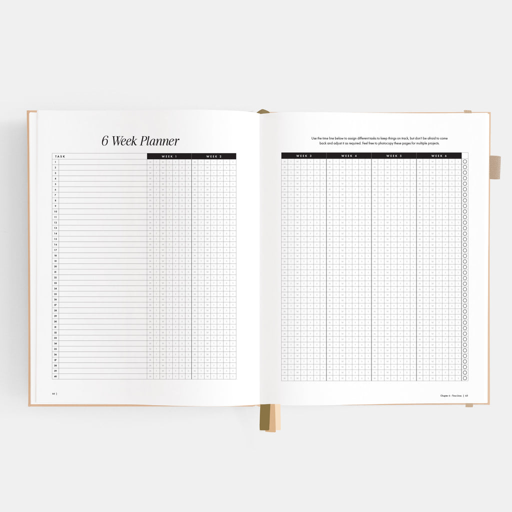 Side Hustle Planner Luxe Edition 4.0 - Latte