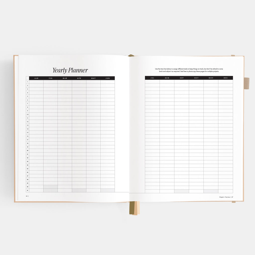 Side Hustle Planner Luxe Edition 4.0 - Latte
