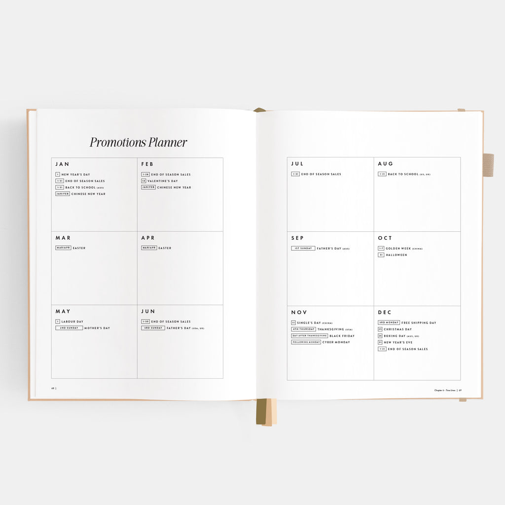 Side Hustle Planner Luxe Edition 4.0 - Latte