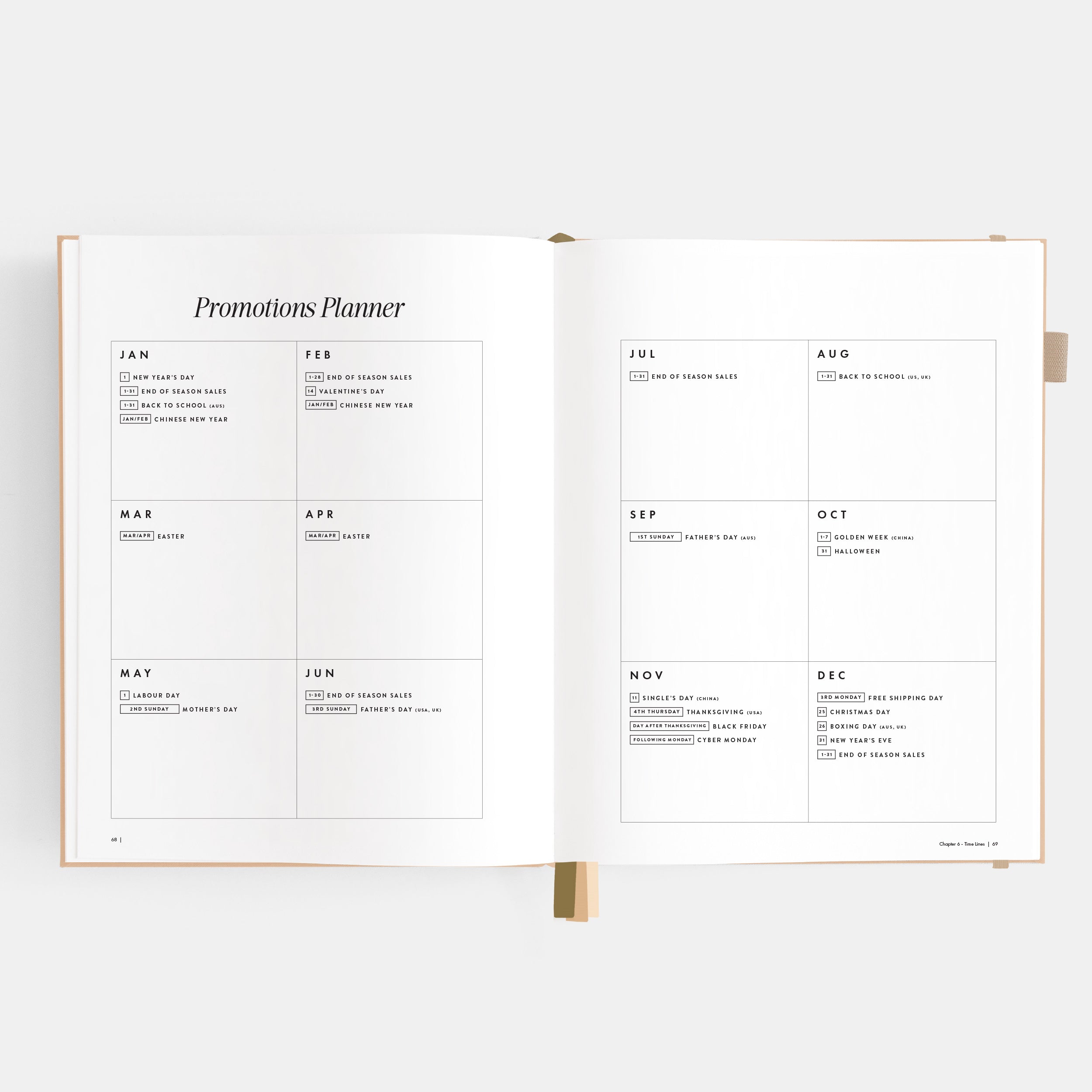 Side Hustle Planner Luxe Edition 4.0 - Latte