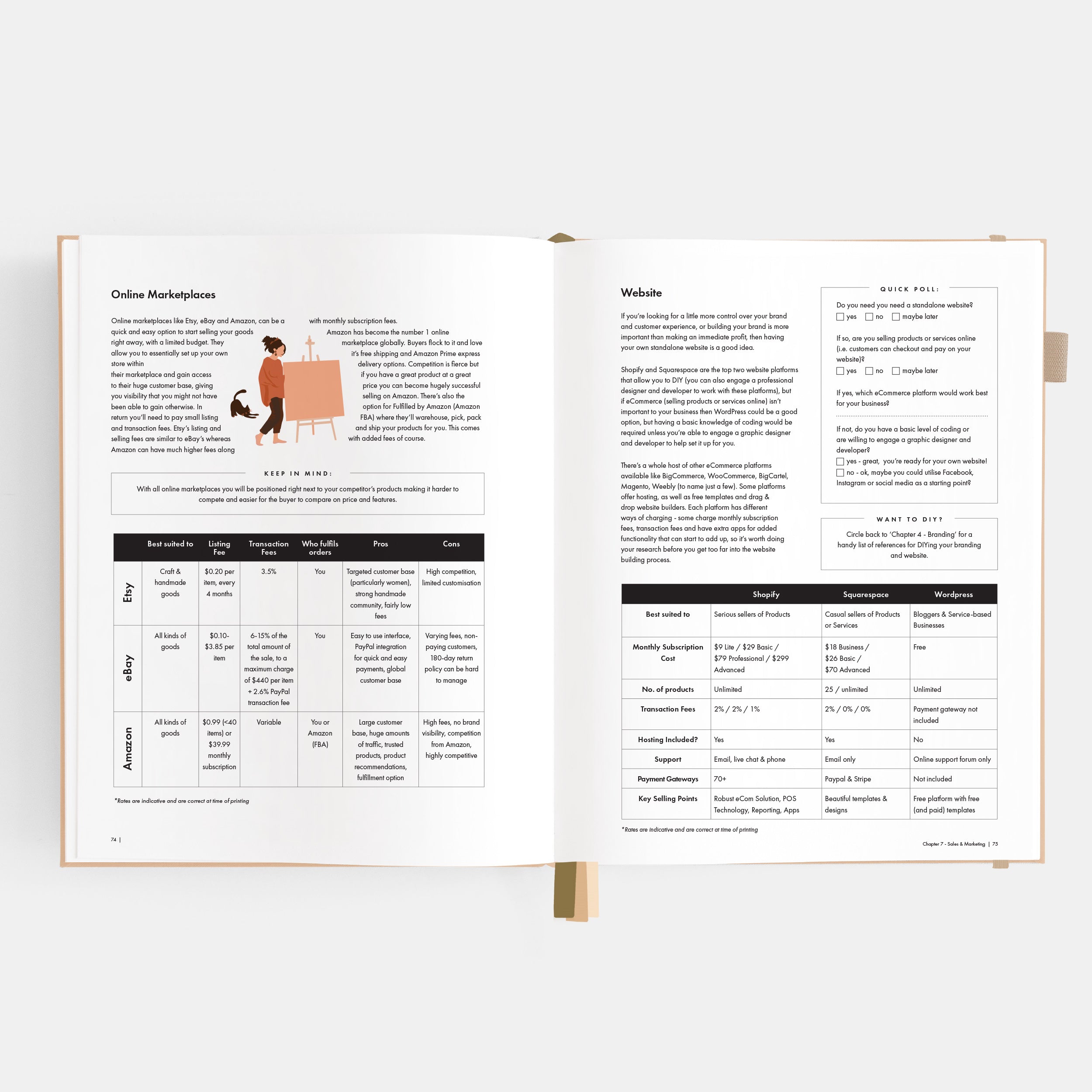 Side Hustle Planner Luxe Edition 4.0 - Latte