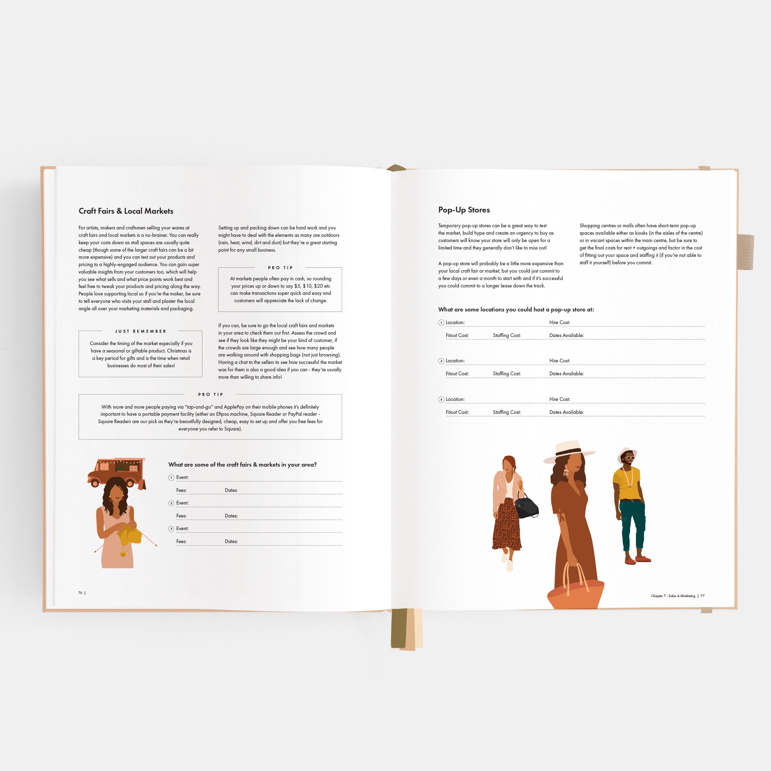 Side Hustle Planner Luxe Edition 4.0 - Latte