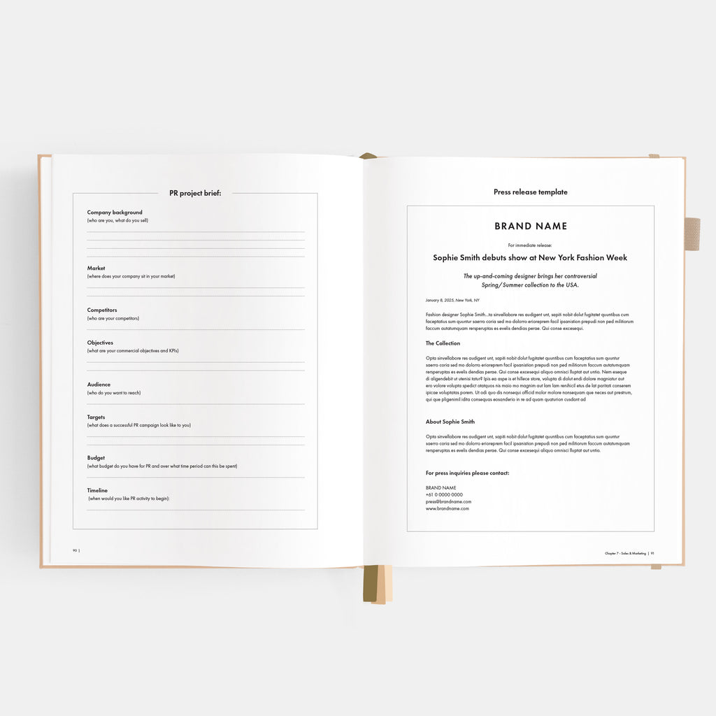 Side Hustle Planner Luxe Edition 4.0 - Latte