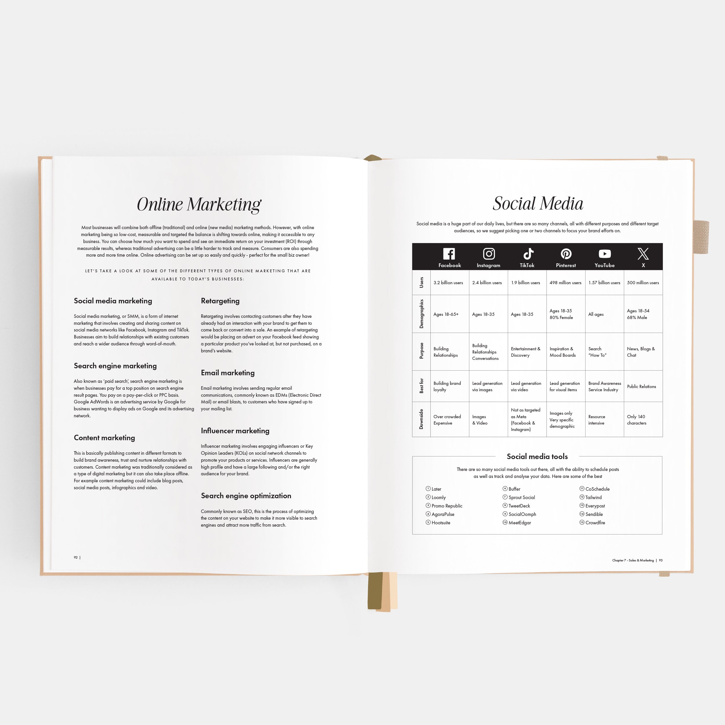 Side Hustle Planner Luxe Edition 4.0 - Latte