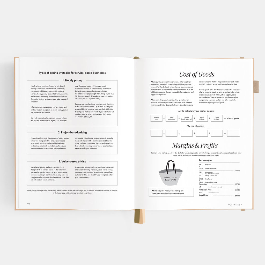 Side Hustle Planner Luxe Edition 4.0 - Latte