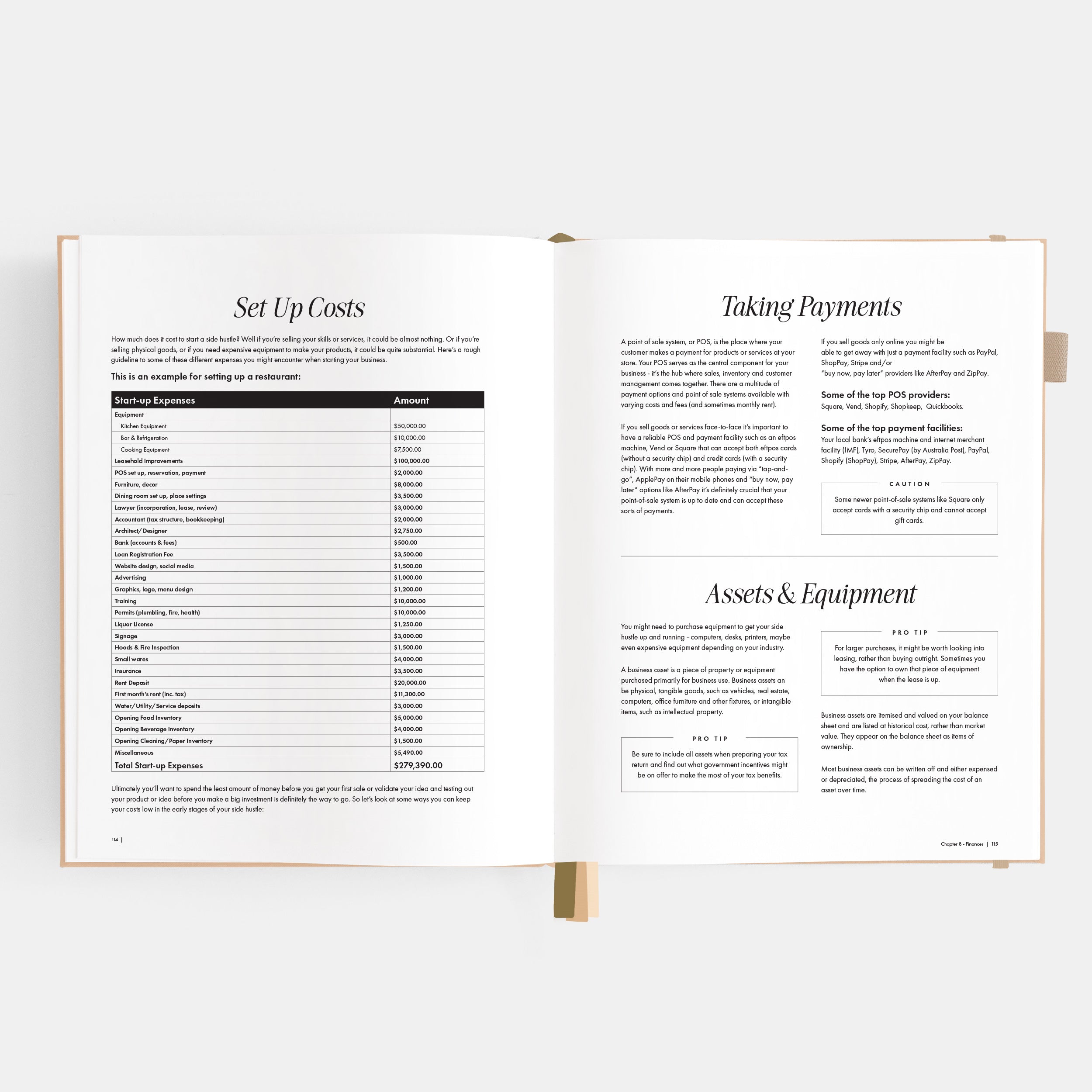 Side Hustle Planner Luxe Edition 4.0 - Latte