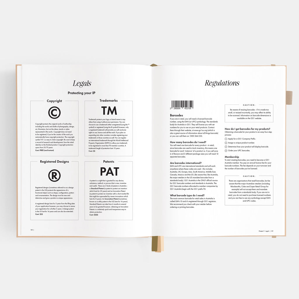 Side Hustle Planner Luxe Edition 4.0 - Latte