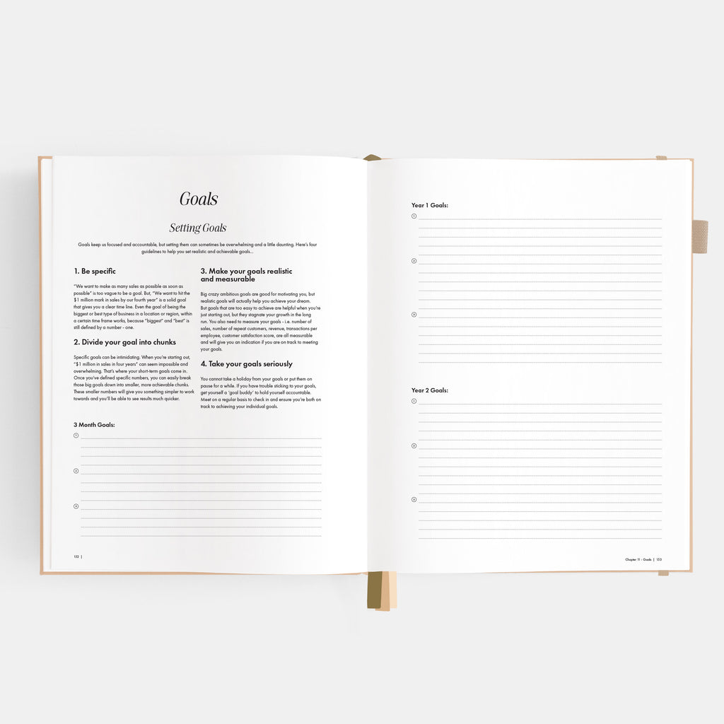 Side Hustle Planner Luxe Edition 4.0 - Latte