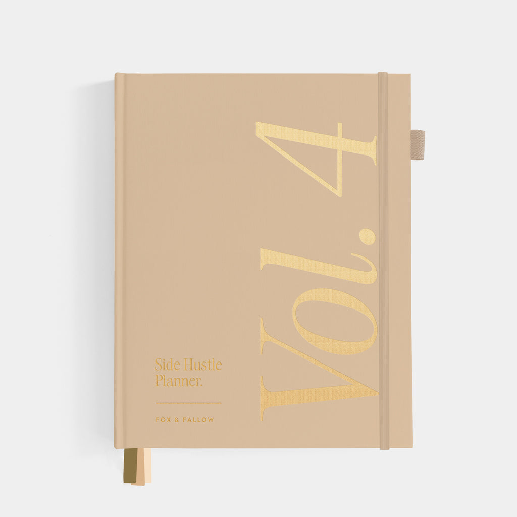 Side Hustle Planner Luxe Edition 4.0 - Latte