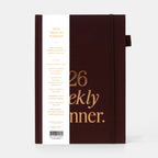 2026 A5 Vertical Planner - Chocolate - SOLD OUT