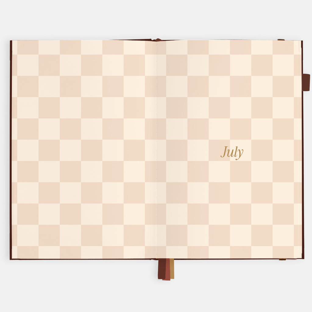 2026 A5 Vertical Planner - Chocolate - SOLD OUT