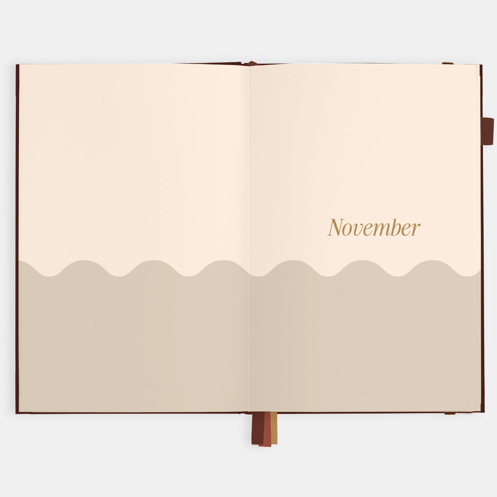 2026 A5 Vertical Planner - Chocolate - SOLD OUT