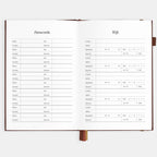 2026 A5 Vertical Planner - Chocolate - SOLD OUT
