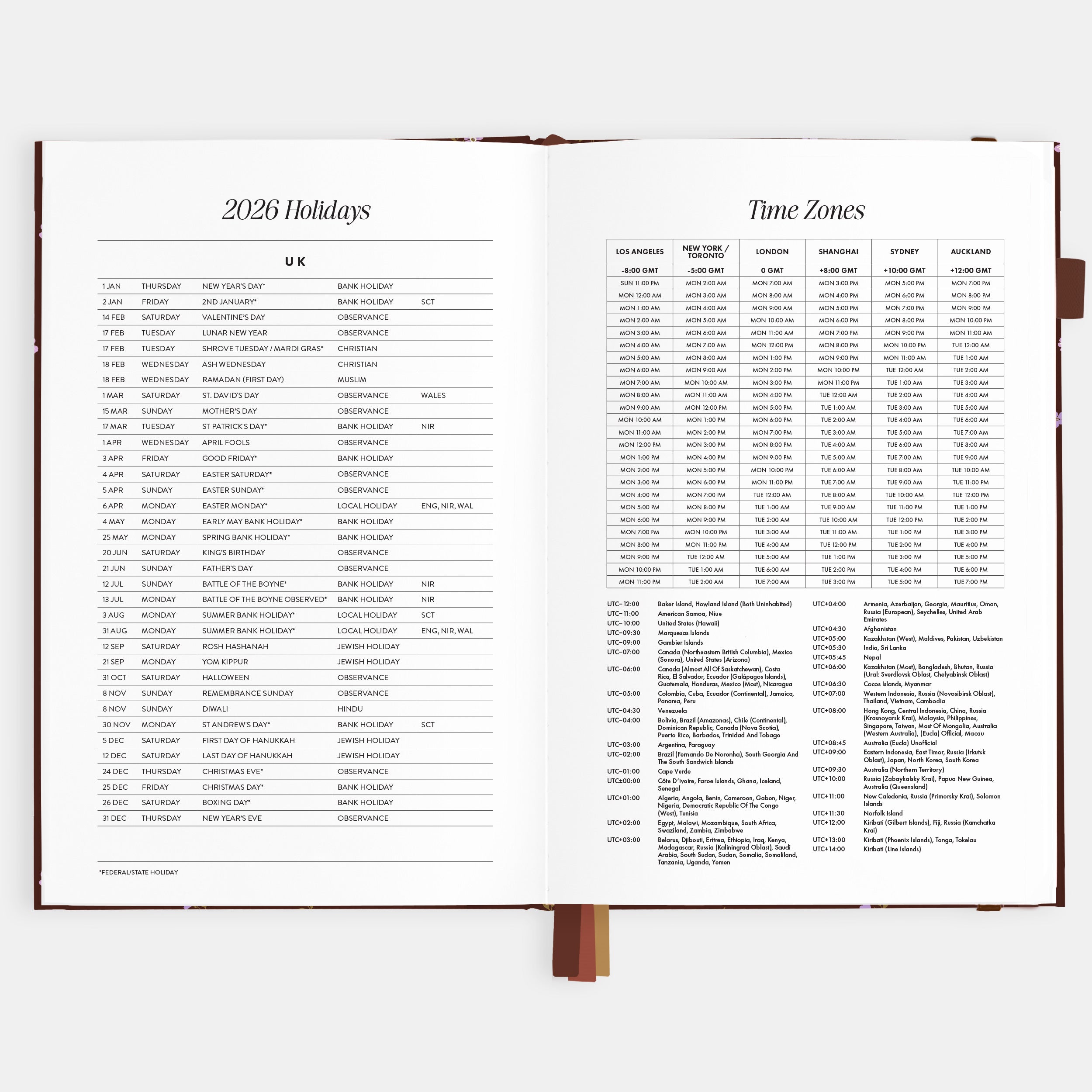 2026 A5 Vertical Planner - Wisteria - SOLD OUT