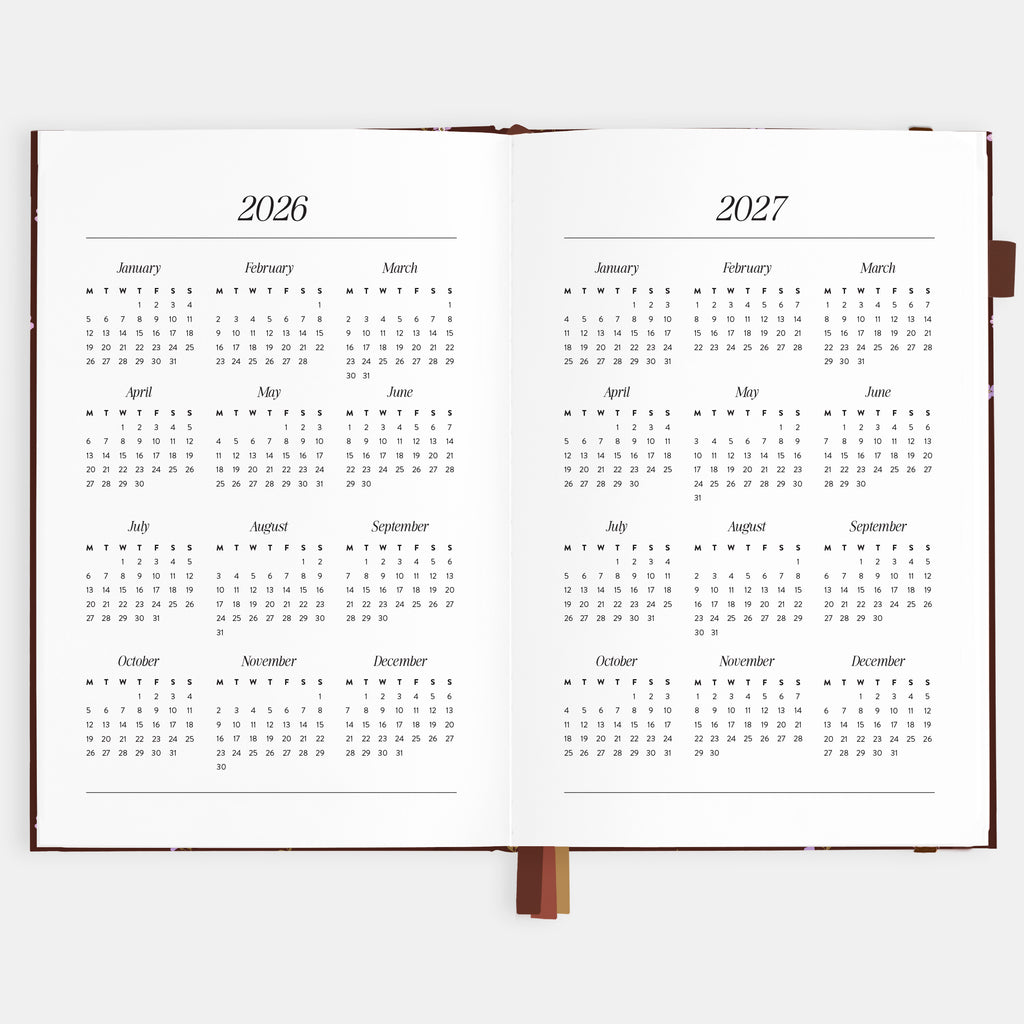 2026 A5 Vertical Planner - Wisteria - SOLD OUT