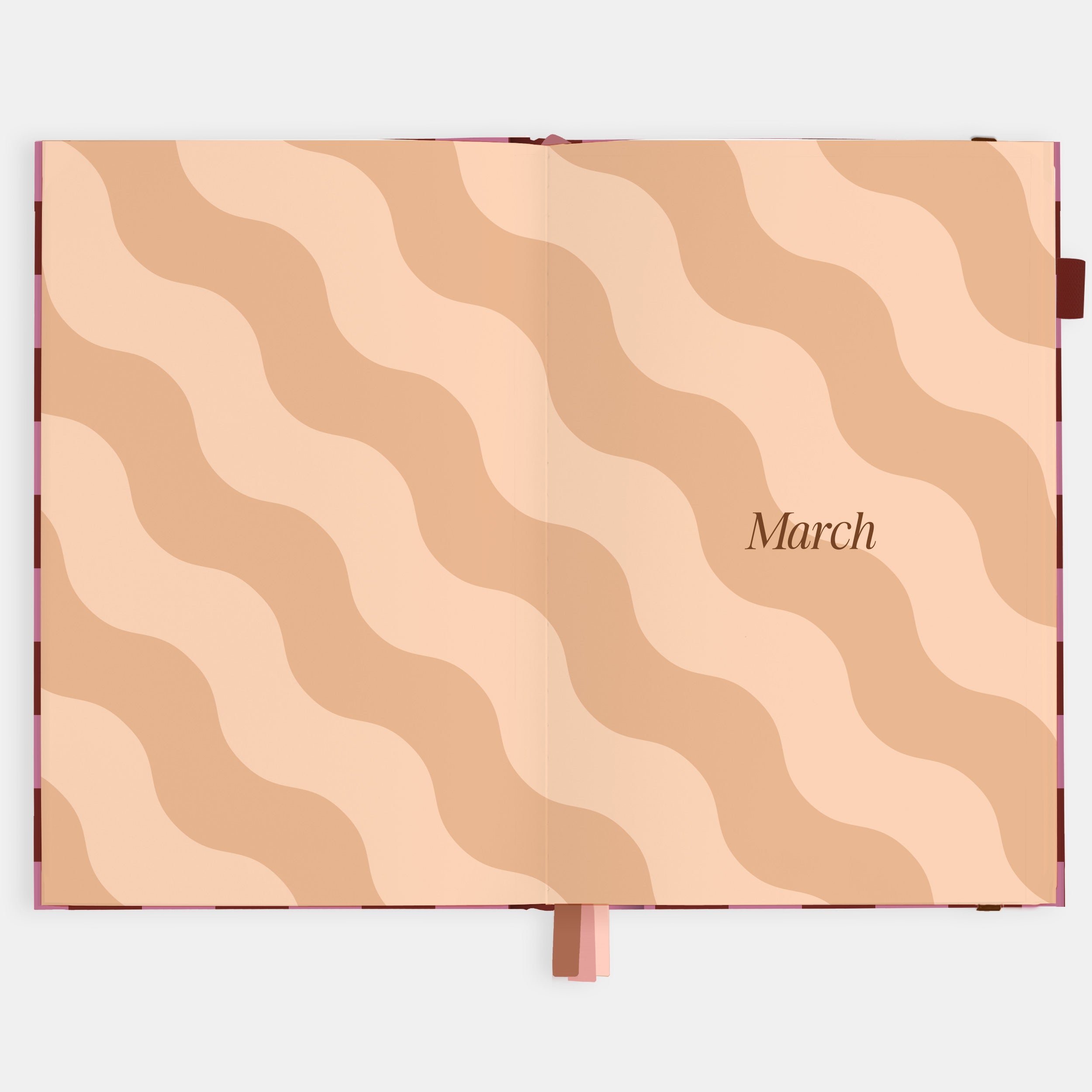 2026 A5 Horizontal Planner - Cherry Check - SOLD OUT