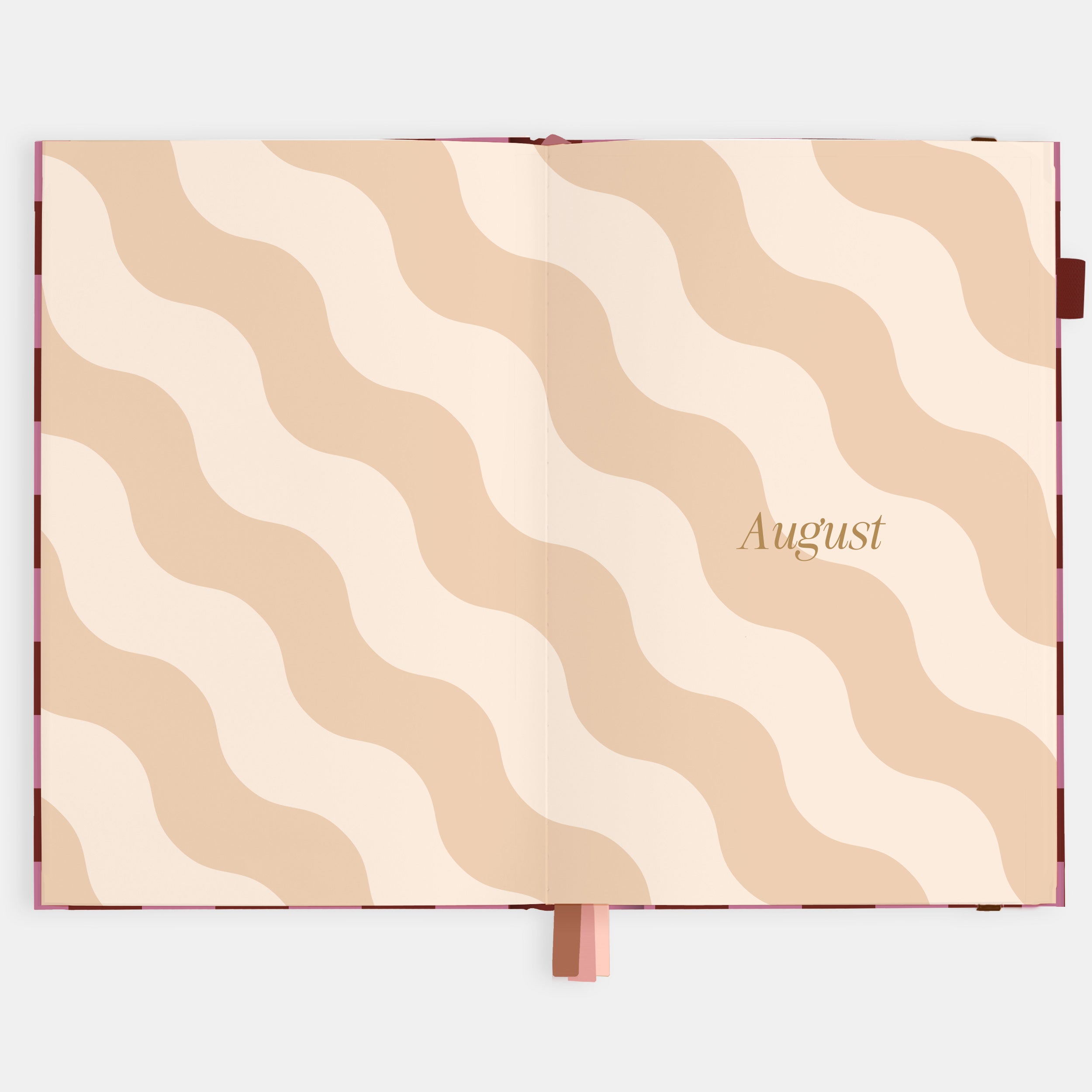 2026 A5 Horizontal Planner - Cherry Check - SOLD OUT