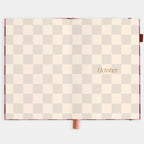 2026 A5 Horizontal Planner - Cherry Check - SOLD OUT