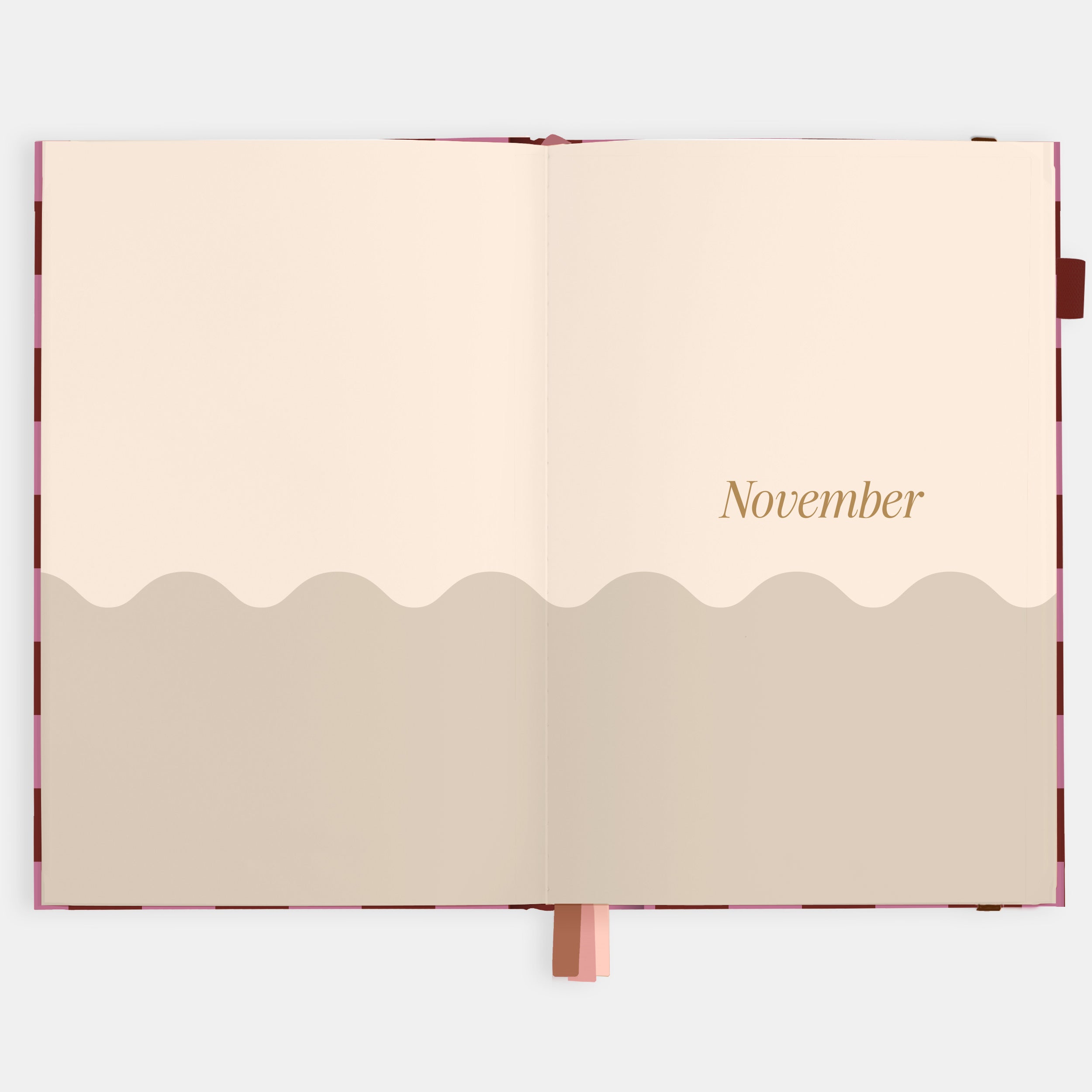 2026 A5 Horizontal Planner - Cherry Check - SOLD OUT