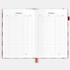 2026 A5 Horizontal Planner - Cherry Check - SOLD OUT
