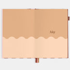 2026 A5 Vertical Planner - Burgundy Stripe - SOLD OUT