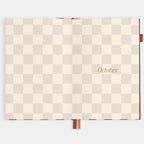 2026 A5 Vertical Planner - Burgundy Stripe - SOLD OUT