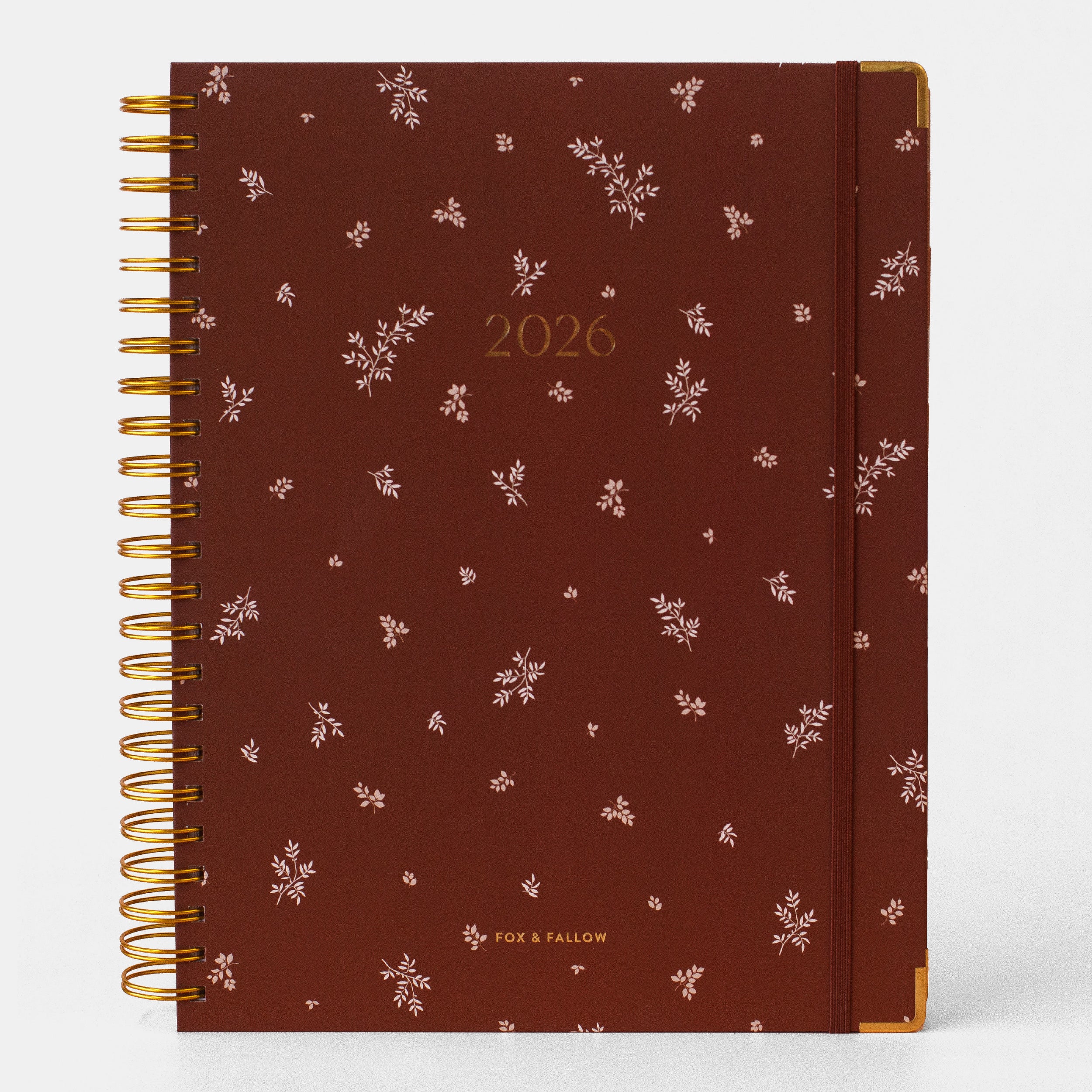 2026 A4 Academic Vertical Planner - Raspberry - SECONDS