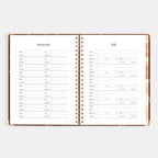 2026 A4 Academic Vertical Planner - Raspberry - SECONDS