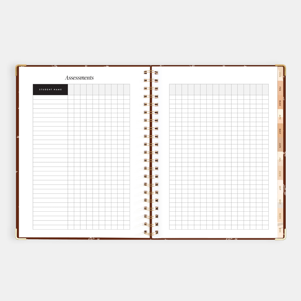 2026 A4 Academic Vertical Planner - Raspberry - SECONDS