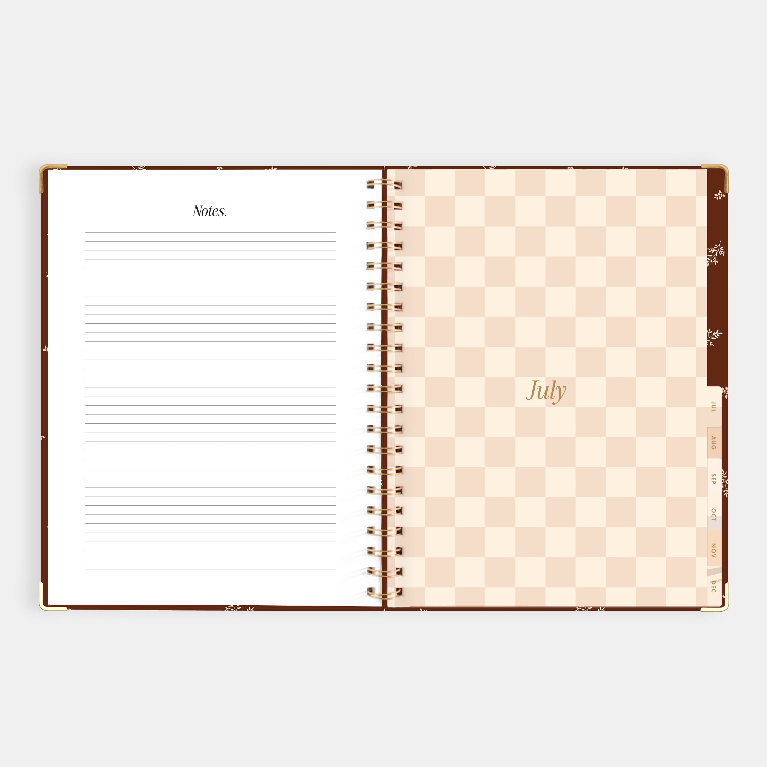 2026 A4 Academic Vertical Planner - Raspberry - SECONDS