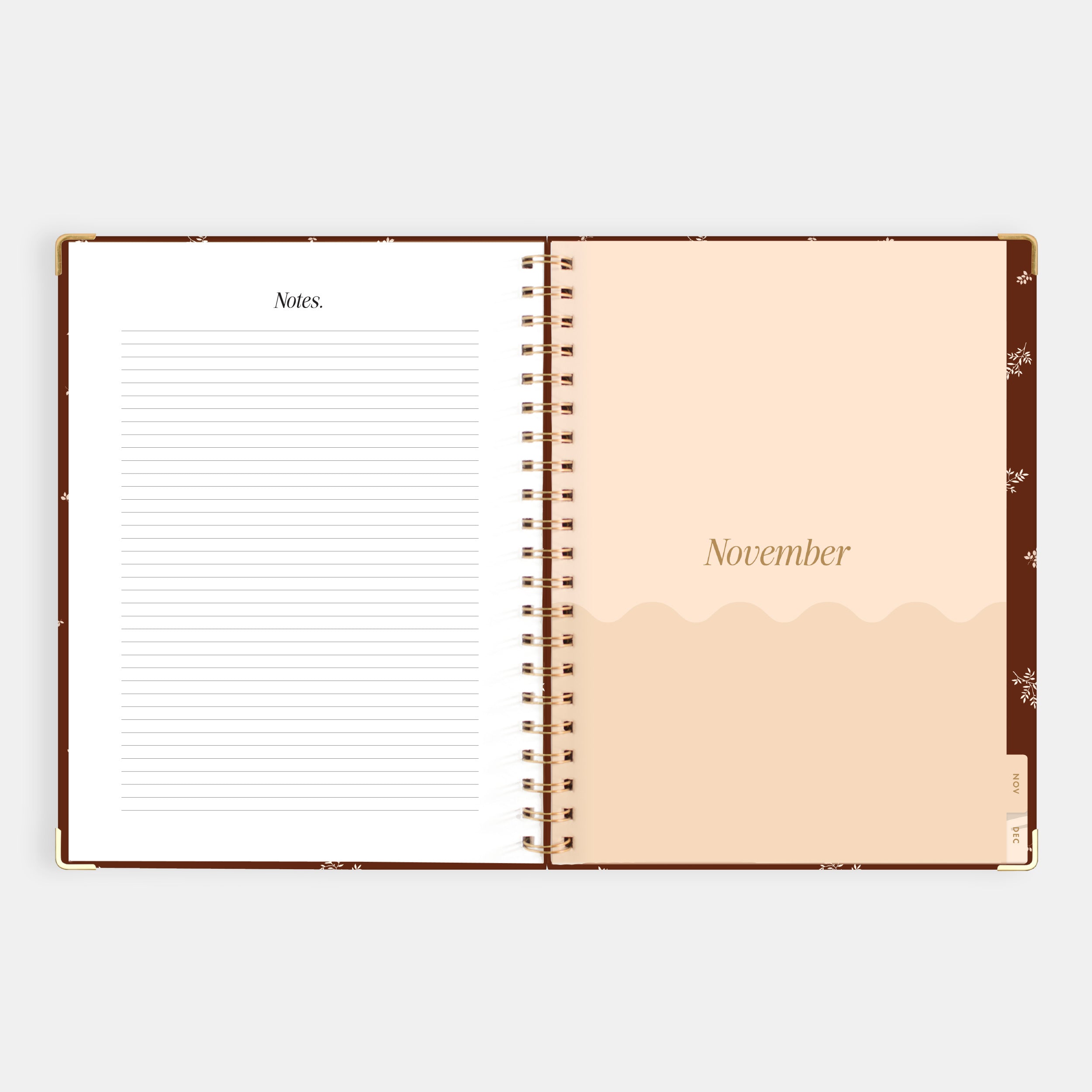 2026 A4 Academic Vertical Planner - Raspberry - SECONDS