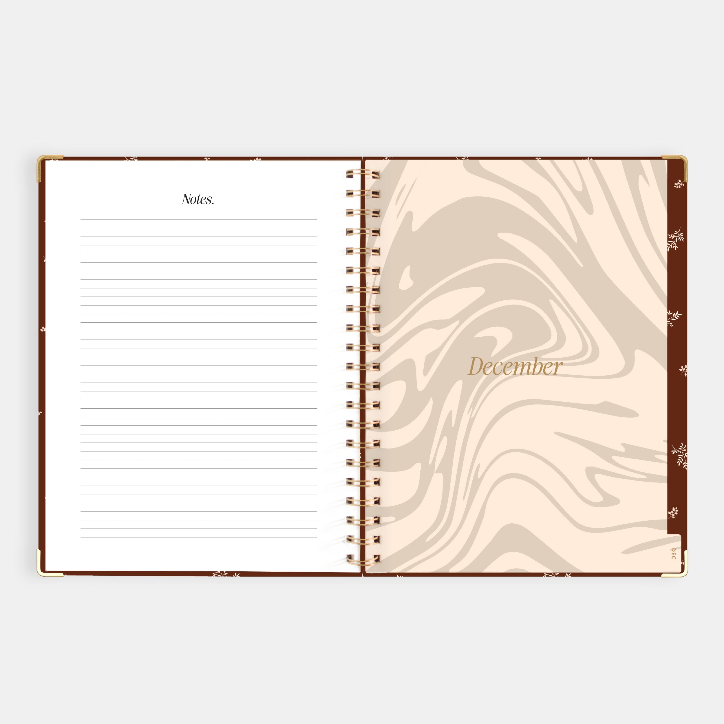2026 A4 Academic Vertical Planner - Raspberry - SECONDS