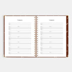 2026 A4 Academic Vertical Planner - Raspberry - SECONDS