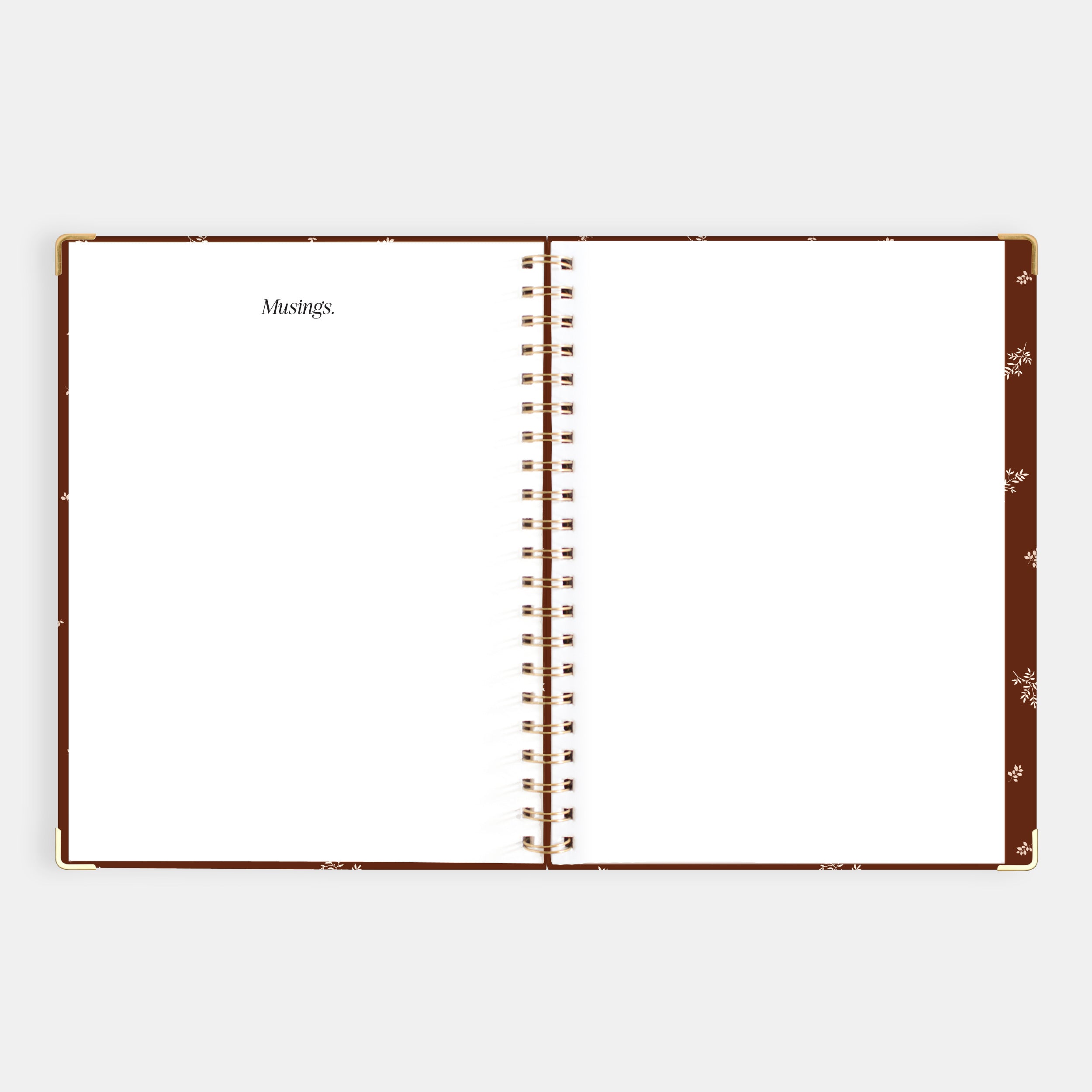 2026 A4 Academic Vertical Planner - Raspberry - SECONDS