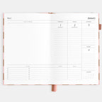 2026 A5 Vertical Planner - Rose Check - SOLD OUT