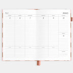 2026 A5 Vertical Planner - Rose Check - SOLD OUT