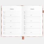 2026 A5 Vertical Planner - Rose Check - SOLD OUT